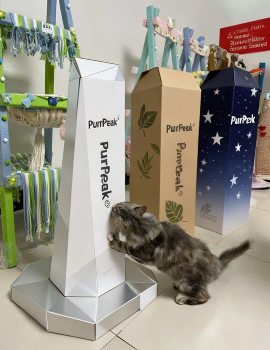 alveraq® Feline Cloud Castle: Multi-Level Cat Tree – Your Kitty’s Private Kingdom for Napping, Scratching & Bird-Watching Adventures